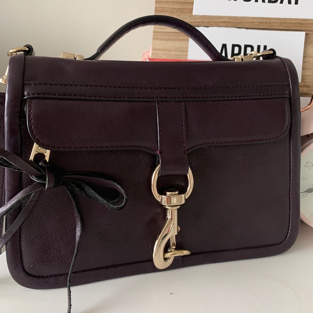 Rebecca Minkoff Bowery Purse in black cherry
